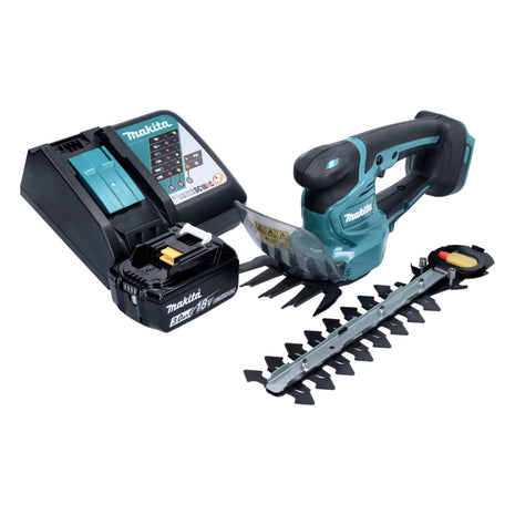 Makita DUM 111 RF1X Akku Grasschere Strauchschere 18 V + 1x Akku 3,0 Ah + Ladegerät