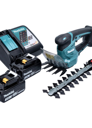 Makita DUM 111 RFX Akku Grasschere Strauchschere 18 V + 2x Akku 3,0 Ah + Ladegerät