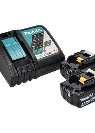 Makita DUM 111 RMX cortacésped a batería cortasetos 18 V + 2x baterías 4,0 Ah + cargador