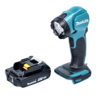 Makita DEADML 815 A1 Lampada portatile a LED 14,4 - 18 V 160 lm + 1x batteria ricaricabile 2,0 Ah - senza caricabatterie