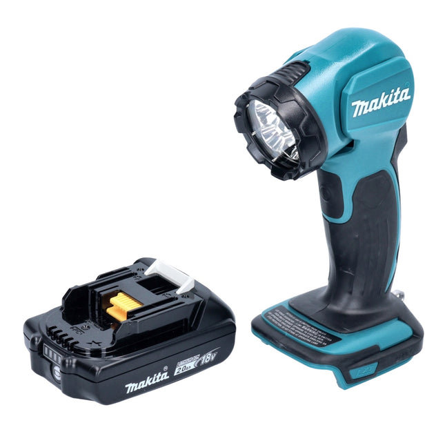 Makita DEADML 815 A1 LED Akku Handleuchte 14,4 - 18 V 160 lm + 1x Akku 2,0 Ah - ohne Ladegerät