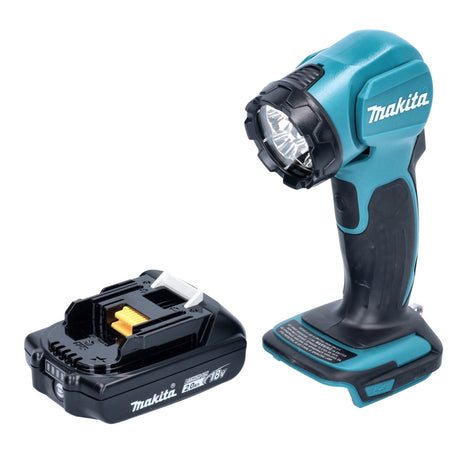 Makita DEADML 815 A1 Lámpara de mano LED con batería 14,4 - 18 V 160 lm + 1x batería 2,0 Ah - sin cargador