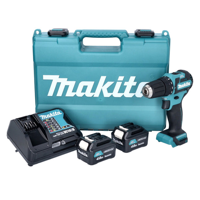 Makita DF 332 DSME Trapano avvitatore a batteria 12 V max. 35 Nm Brushless + 2x batteria 4,0 Ah + caricabatteria + valigetta