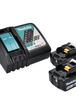 Makita DMR 203 RT Haut-parleur Bluetooth 12V 18V IP64 + 2x Batteries 5,0Ah + Chargeur