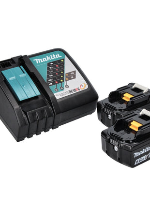 Makita DMR 203 RG Haut-parleur Bluetooth 12V 18V IP64 + 2x Batteries 6,0Ah + Chargeur