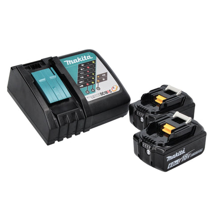 Makita DMR 203 RG Altoparlante Bluetooth 12 V 18 V IP64 + 2x batteria ricaricabile 6,0 Ah + caricabatterie