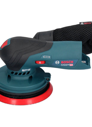 Bosch GEX 12V-125 Professional Akku Exzenterschleifer 12 V 125 mm Brushless + 2x Akku 3,0 Ah + Ladegerät + Toolbrothers TURTLE Schleifset + L-Boxx