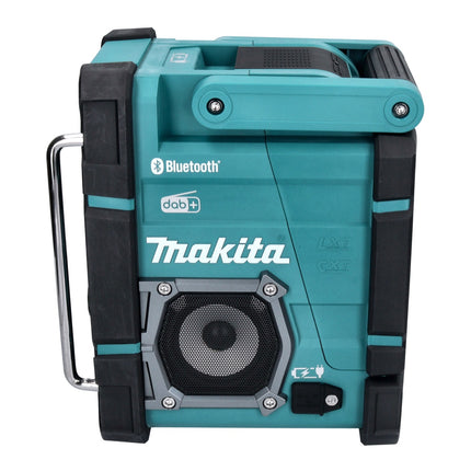 Makita DMR 301 RA radio da cantiere a batteria 12 V max. - 18 V DAB / DAB+ / Bluetooth + 2x batteria ricaricabile 2,0 Ah + caricabatterie