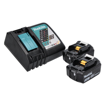 Radio da cantiere a batteria Makita DMR 301 RF 12 V max. - 18 V DAB / DAB+ / Bluetooth + 2x batteria ricaricabile 3,0 Ah + caricatore