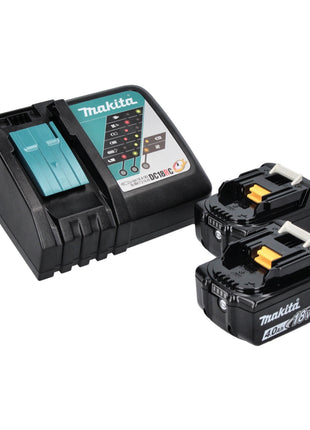 Makita DMR 301 RM Akku Baustellenradio 12 V max. - 18 V DAB / DAB+ / Bluetooth + 2x Akku 4,0 Ah + Ladegerät