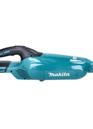 Aspirador inalámbrico Makita DCL 280 FZ 18 V sin escobillas + boquilla para suelos conmutable - sin batería, sin cargador