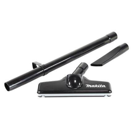 Aspiratore a batteria Makita DCL 182 ZB 18 V nero + bocchetta reversibile per pavimenti - senza batteria, senza caricabatteria