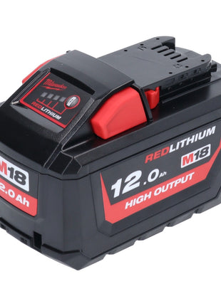 Milwaukee M18 HB12 High Output 18 V 12,0 Ah / 12000 mAh Li-Ion Akku ( 4932464260 ) mit Ladestandsanzeige - Toolbrothers