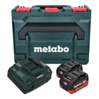 Set base Metabo 2x batteria Li-Power 18 V 8,0 Ah CAS agli ioni di litio ( 685131590 ) + caricatore ASC 145 + metaBOX