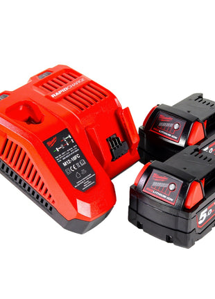 Milwaukee M18 FIW2F12-502X Akku Schlagschrauber 18 V 339 Nm 1/2" Brushless ( 4933478444 ) + 2x Akku 5,0 Ah + Ladegerät + HD Box