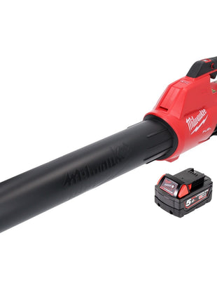 Milwaukee M18 FBL-501 Akku Laubbläser Brushless + 1x Akku 5,0 Ah - ohne Ladegerät - Toolbrothers