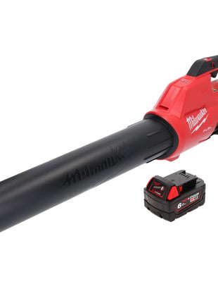 Milwaukee M18 FBL-601 Akku Laubbläser Brushless + 1x Akku 6,0 Ah - ohne Ladegerät