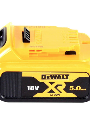 DeWalt DCS 356 N-XJ Outil multifonctions sans fil oscillant 18 V Brushless + 1x batterie 5,0 Ah + kit d'accessoires - sans chargeur