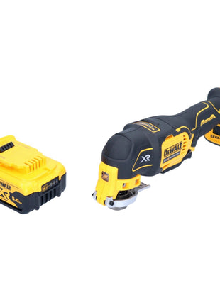 DeWalt DCS 356 N-XJ Outil multifonctions sans fil oscillant 18 V Brushless + 1x batterie 5,0 Ah + kit d'accessoires - sans chargeur