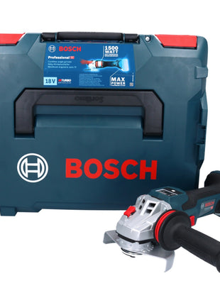 Bosch GWS 18V-15 SC Professional Meuleuse angulaire sans fil 125mm Brushless 18V + Coffret L-BOXX - sans batterie, sans chargeur (06019H6100)