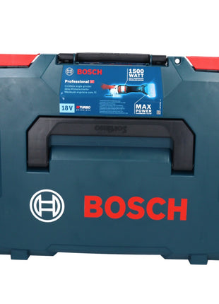 Bosch GWS 18V-15 SC Professional Akku Winkelschleifer 18 V 125 mm Brushless ( 06019H6100 ) + L-BOXX - ohne Akku, ohne Ladegerät