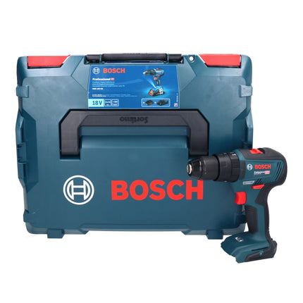 Bosch GSB 18V-55 Trapano a percussione professionale a batteria 18 V 55 Nm senza spazzole + L-Boxx - senza batteria, senza caricabatterie ( 06019H5303 )