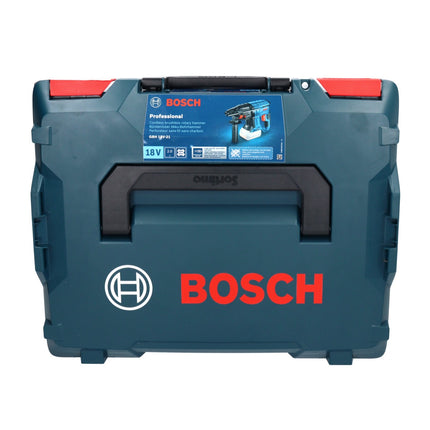 Bosch GBH 18V-21 Professional Akku Bohrhammer 18 V 2,0 J Brushless + 1x Akku 4,0 Ah + Ladegerät + L-BOXX
