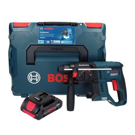 Bosch GBH 18V-21 Professional 18 V 2,0 J Brushless trapano a percussione + 1x ProCORE 4,0 Ah batteria + L-BOXX - senza caricabatterie