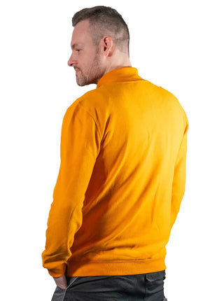 Toolbrothers Quarter-Zip Sweatshirt Casual Fit - AUTUMN COLLECTION Farbe Saffron Orange Größe M