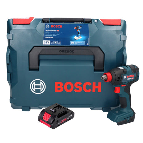 Bosch GDX 18V-200 Professional Akku Drehschlagschrauber 18 V 200 Nm Brushless + 1x ProCORE Akku 4,0 Ah + L-BOXX - ohne Ladegerät