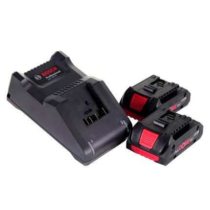 Bosch GDX 18V-200 Avvitatore a impulsi professionale a batteria 18 V 200 Nm senza spazzole + 2x batteria ricaricabile ProCORE 4,0 Ah + caricabatterie + L-BOXX