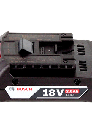 Bosch GWS 18V-10 Professional Meuleuse angulaire sans fil 125mm Brushless 18V + 1x Batterie 2,0 Ah + Coffret - sans chargeur