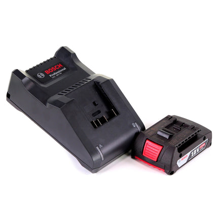 Smerigliatrice angolare a batteria Bosch GWS 18V-10 Professional 18 V 125 mm Brushless + 1x batteria 2,0 Ah + caricabatteria + L-Boxx