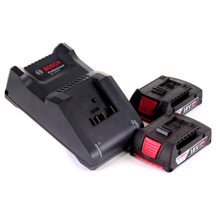 Smerigliatrice angolare a batteria Bosch GWS 18V-10 Professional 18 V 125 mm Brushless + 2x batteria 2,0 Ah + caricabatteria + L-Boxx