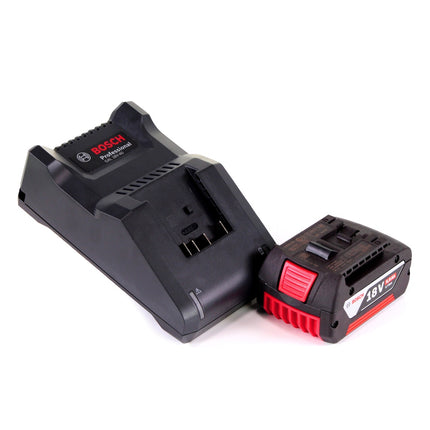 Bosch GEX 18V-125 Levigatrice rotorbitale a batteria professionale 18 V 125 mm brushless + 1x batteria ricaricabile 5,0 Ah + caricabatterie + L-BOXX