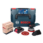 Bosch GEX 18V-125 Professional Akku Exzenterschleifer 18 V 125 mm Brushless + 1x Toolbrothers TURTLE Schleifset + 1x ProCORE Akku 4,0 Ah + L-BOXX - ohne Ladegerät