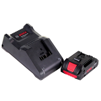 Bosch GWS 18V-10 Smerigliatrice angolare professionale a batteria 18 V 125 mm senza spazzole + 1x batteria ProCORE 4,0 Ah + caricabatterie + L-Boxx