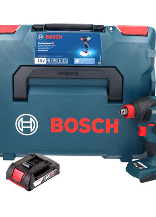 Bosch GDX 18V-210 C Professional Akku Drehschlagschrauber 18 V 210 Nm Brushless + 1x Akku 2,0 Ah + Connectivity Modul + L-Boxx - ohne Ladegerät