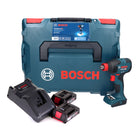 Avvitatore a impatto a batteria Bosch GDX 18V-210 C Professional 18 V 210 Nm Brushless + 2 batterie da 2,0 Ah + caricabatteria + modulo di connettività + L-Boxx