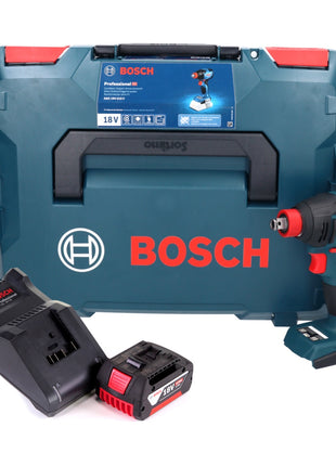 Bosch GDX 18V-210 C Professional Akku Drehschlagschrauber 18 V 210 Nm Brushless + 1x Akku 4,0 Ah + Ladegerät + Connectivity Modul + L-Boxx