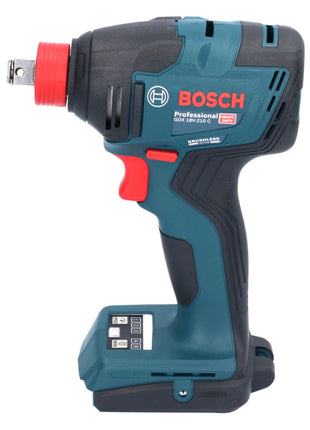 Bosch GDX 18V-210 C Professional Clé à chocs rotative sans fil 18 V 210 Nm sans balais + 1x batterie 5,0 Ah + module de connectivité + L-Boxx - sans chargeur