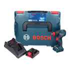 Avvitatore a impatto a batteria Bosch GDX 18V-210 C Professional 18 V 210 Nm Brushless + 1x batteria ProCORE 4,0 Ah + caricabatteria + modulo di connettività + L-Boxx