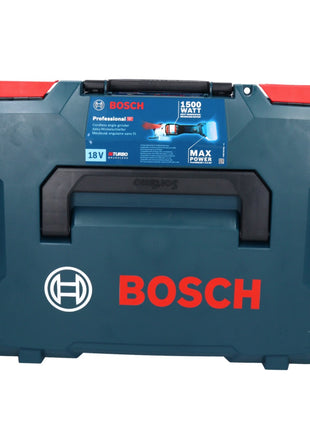 Bosch GWS 18V-15 SC Professional Akku Winkelschleifer 18 V 125 mm Brushless + 2x Akku 2,0 Ah + Ladegerät + L-BOXX