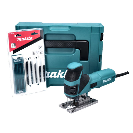 Makita 4351 FCTJ wyrzynarka wahadłowa 720 W + 16x brzeszczot + Makpac