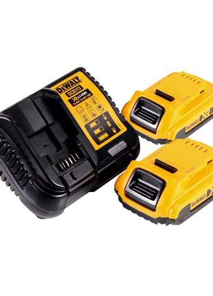 DeWalt DCL 074 D2 Akku Baustellenstrahler Strahler 18 V 5000 lm 4000 Kelvin + 2x Akku 2,0 Ah + Ladegerät