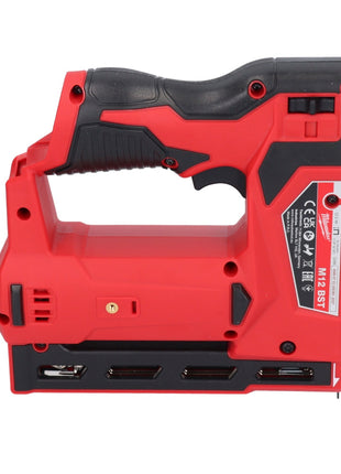 Milwaukee M12 BST-0 Akku Tacker 12 V 6 - 14 mm ( 49334596349 ) Solo - ohne Akku, ohne Ladegerät