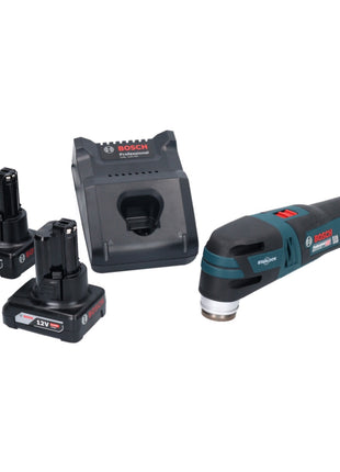 Multicortadora Bosch GOP 12V-28 Professional Batería Starlock Brushless + 2x baterías 6.0 Ah + cargador