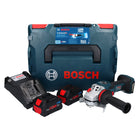Bosch GWS 18V-15 SC Professional Akku Winkelschleifer 18 V 125 mm Brushless + 2x ProCORE Akku 8,0 Ah + Ladegerät + L-BOXX