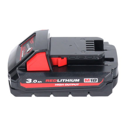 Router a batteria Milwaukee M18 FTR-301X 18 V brushless + 1x batteria 3,0 Ah + moduli router + scatola HD - senza caricabatterie