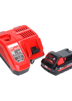 Milwaukee M18 HOAL-301FC Akku LED Lampe Baustrahler 18 V 4000 lm + 1x Akku 3,0 Ah + Ladegerät